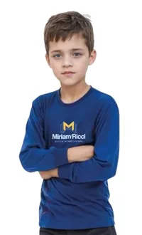 CAMISETA ML ROYAL PV MIRIAM RICCI - ELEMENTAR