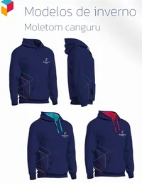 CASACO C/C MOLETOM POLIEDRO