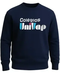 CASACO MOLETOM MARINHO UNIVAP - FUNDAMENTAL  II AO TÉCNICO