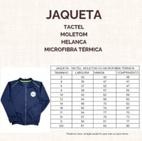 JAQUETA TACTEL FORRADA C/C MOPPE