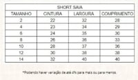 SHORT SAIA SPHERE SAIA ATRÁS